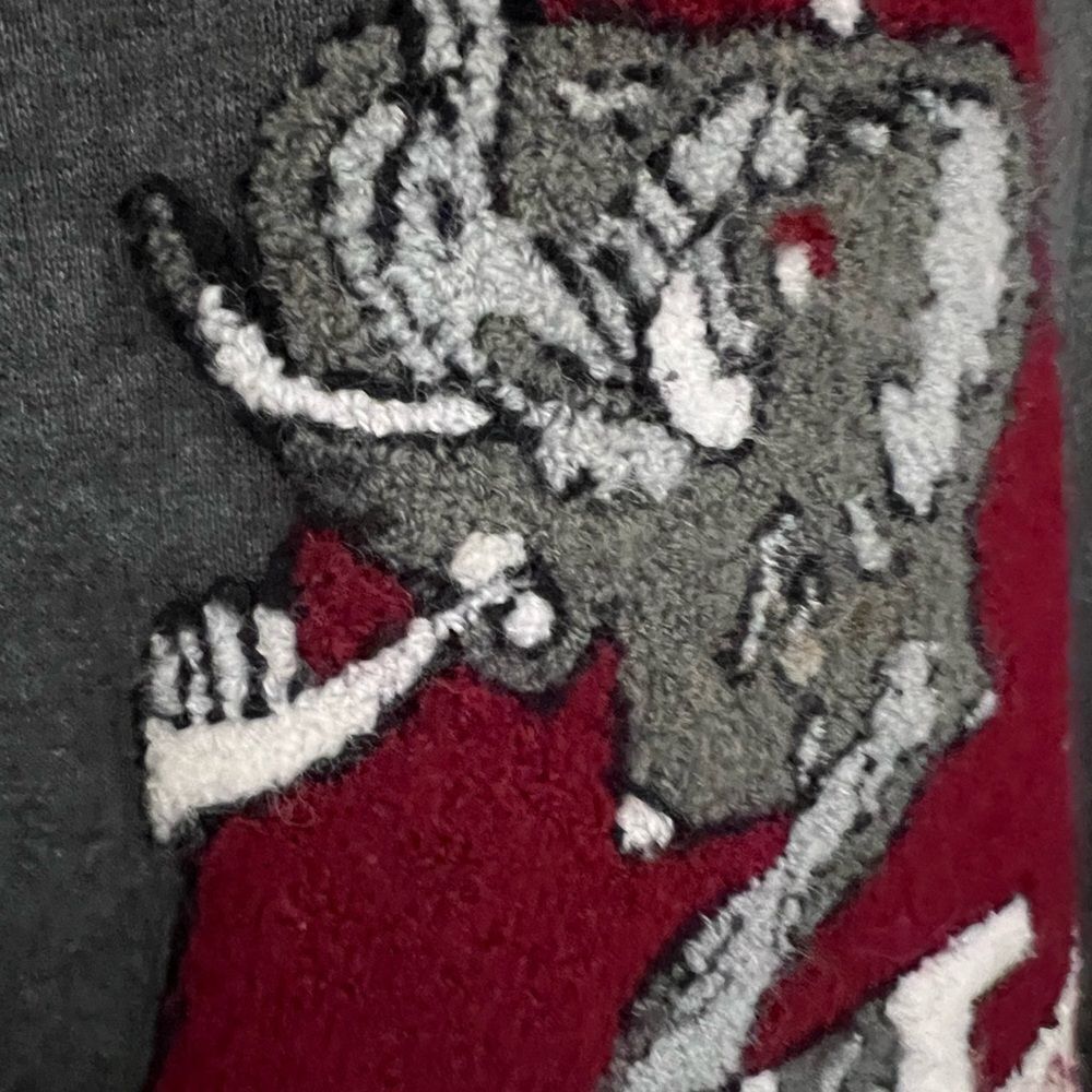 Alabama crimson tide vintage appliqué sweet shirt women’s xL - Picture 3 of 7